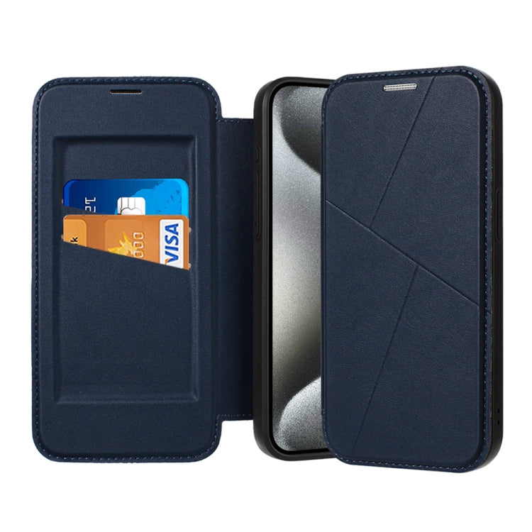 Magnetic Armor Series RFID Card Slots Leather Phone Case