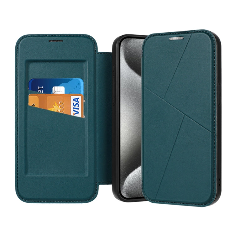 Magnetic Armor Series RFID Card Slots Leather Phone Case