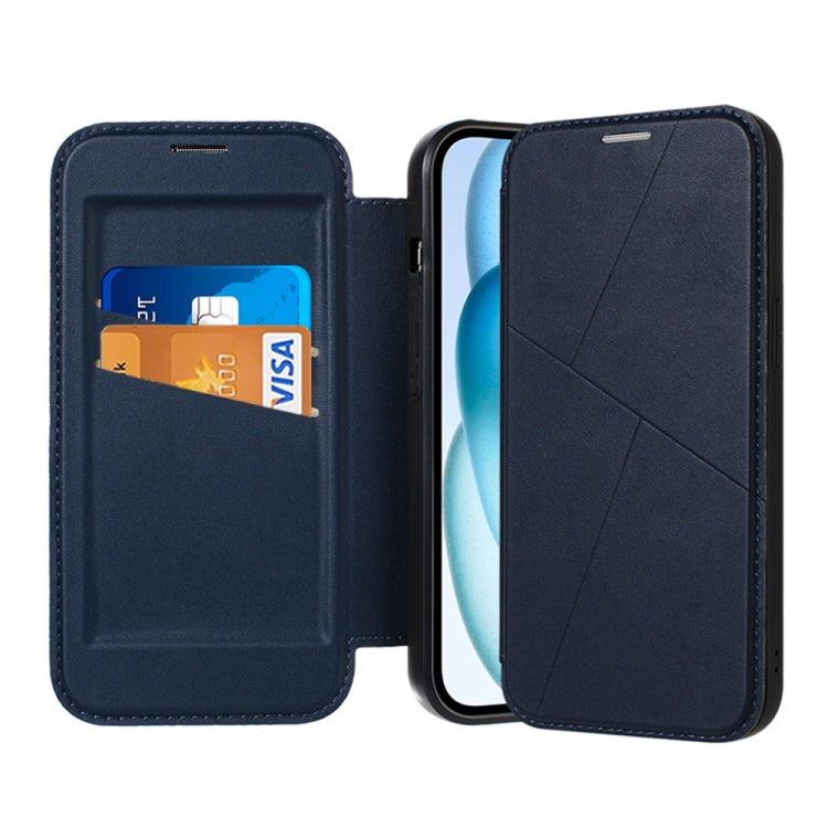 Magnetic Armor Series RFID Card Slots Leather Phone Case