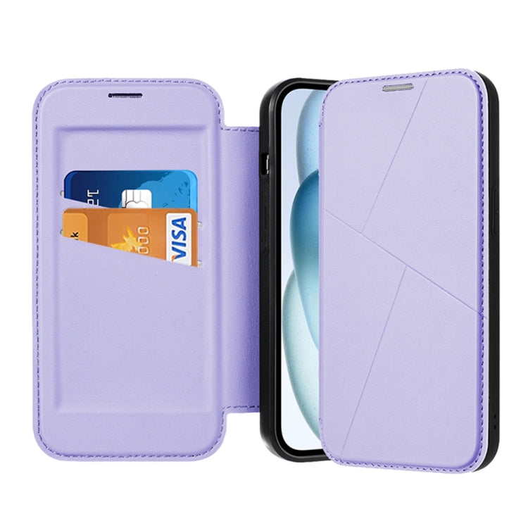 Magnetic Armor Series RFID Card Slots Leather Phone Case
