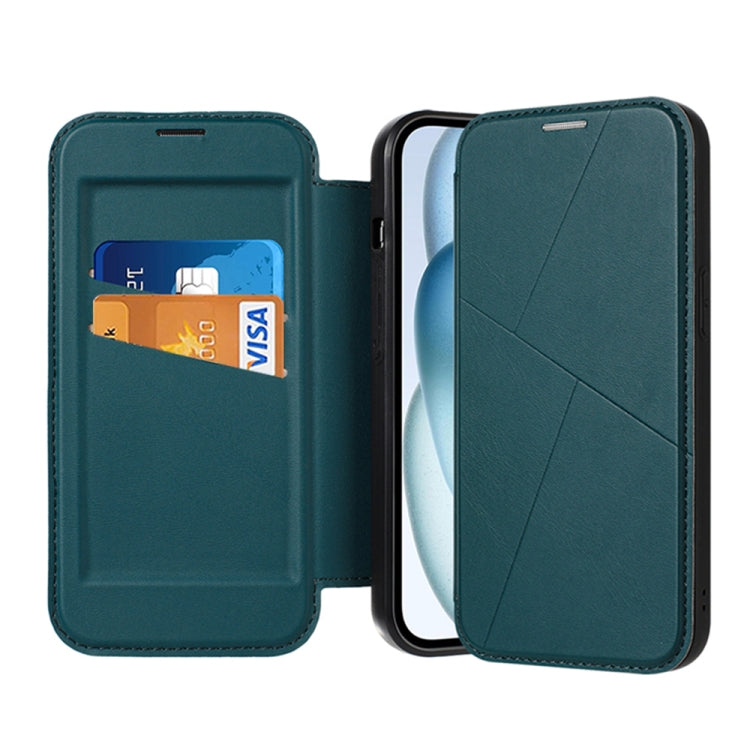 Magnetic Armor Series RFID Card Slots Leather Phone Case, For iPhone 14 / 13, For iPhone 14 Pro, For iPhone 14 Pro Max, For iPhone 13 Pro Max