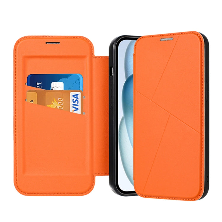 Magnetic Armor Series RFID Card Slots Leather Phone Case, For iPhone 14 / 13, For iPhone 14 Pro, For iPhone 14 Pro Max, For iPhone 13 Pro Max
