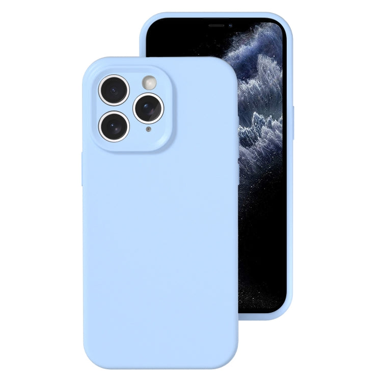 Precise Hole Liquid Silicone Jelly Color Full Coverage Phone Case, For iPhone 11 Pro Max