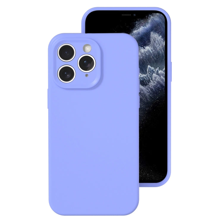 Precise Hole Liquid Silicone Jelly Color Full Coverage Phone Case, For iPhone 11 Pro Max