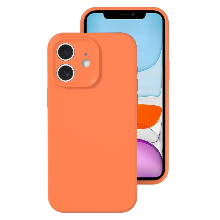 Precise Hole Liquid Silicone Jelly Color Full Coverage Phone Case, For iPhone 11