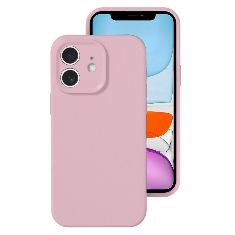 Precise Hole Liquid Silicone Jelly Color Full Coverage Phone Case, For iPhone 11