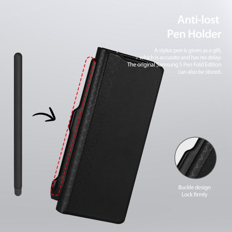 DUX DUCIS Bril Series PU + TPU Phone Case with Pen Slot