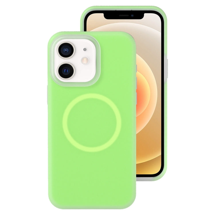 Jelly Liquid Silicone MagSafe Magnetic Phone Case, For iPhone 12, For iPhone 12 Pro Max