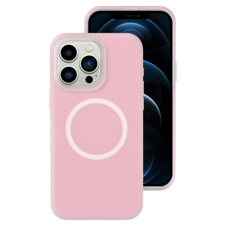 Jelly Liquid Silicone MagSafe Magnetic Phone Case, For iPhone 12, For iPhone 12 Pro Max