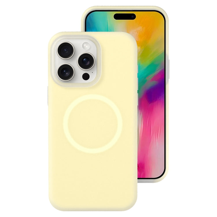 Jelly Liquid Silicone MagSafe Magnetic Phone Case, For iPhone 16e, For iPhone 16 Pro Max