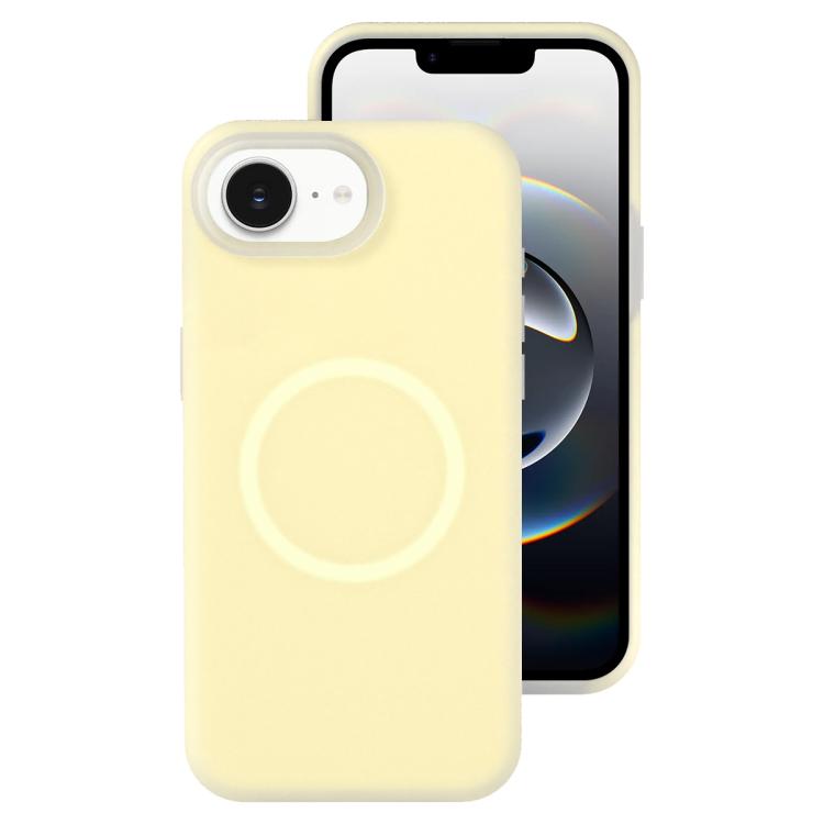 Jelly Liquid Silicone MagSafe Magnetic Phone Case, For iPhone 16e, For iPhone 16 Pro Max