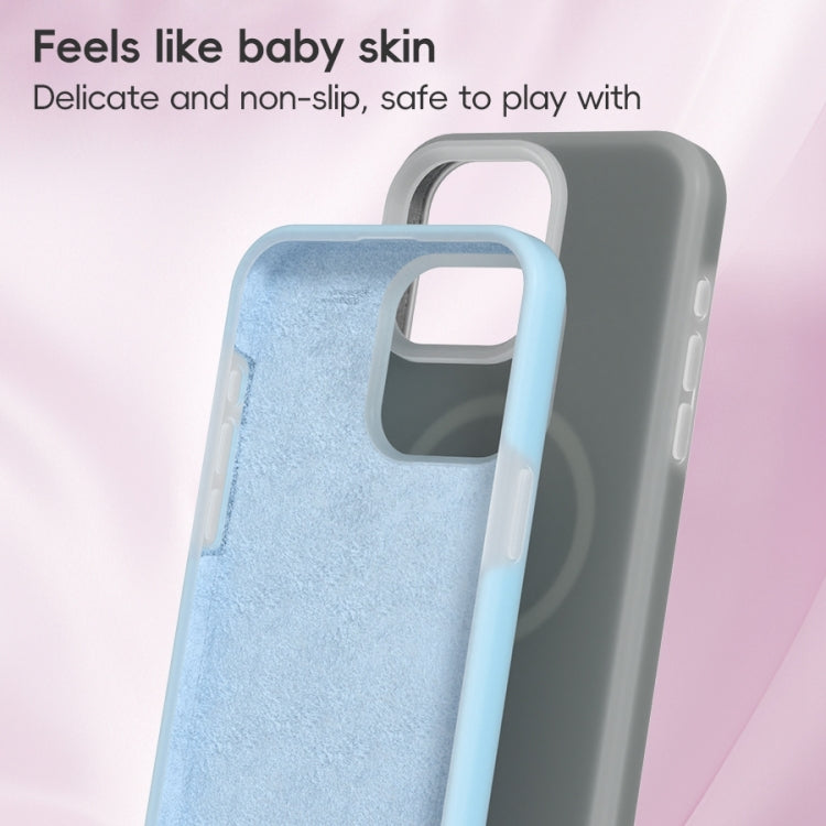 Jelly Liquid Silicone MagSafe Magnetic Phone Case, For iPhone 12, For iPhone 12 Pro Max