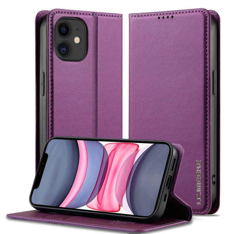 LC.IMEEKE L1 Series Frosted Fine Texture PU Phone Case, For iPhone 13 Pro, For iPhone 12 mini / 13 mini, For iPhone 12 / 12 Pro, For iPhone 12 Pro Max