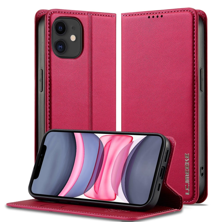 LC.IMEEKE L1 Series Frosted Fine Texture PU Phone Case, For iPhone 13 Pro, For iPhone 12 mini / 13 mini, For iPhone 12 / 12 Pro, For iPhone 12 Pro Max