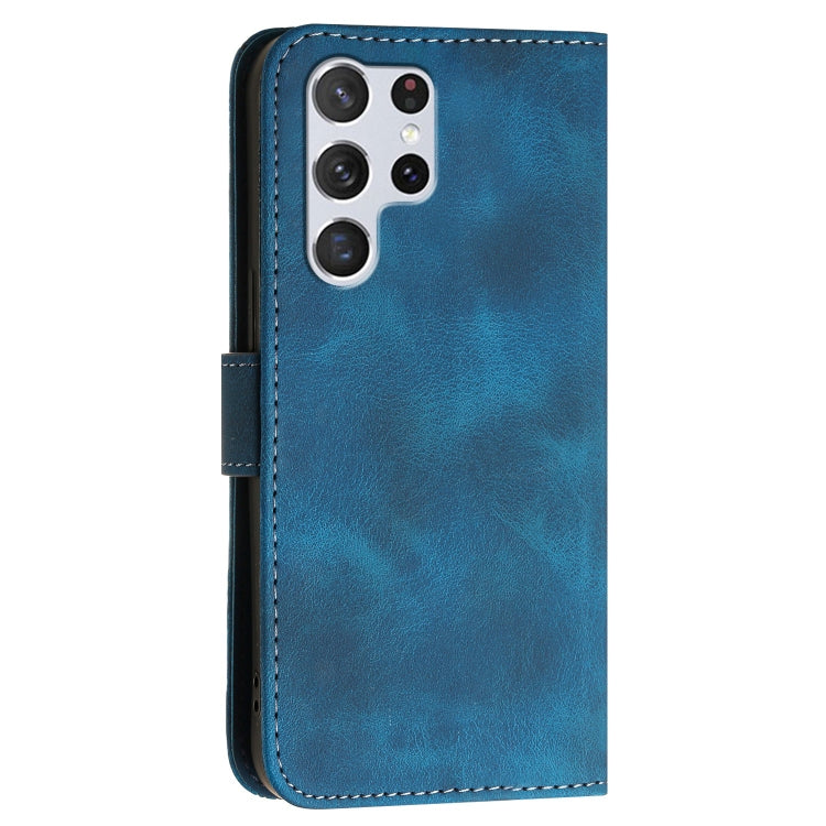 YX0080 Grid Butterfly Embossed Pattern Flip Leather Phone Case with Lanyard, For Samsung Galaxy S22 Ultra 5G, For Samsung Galaxy S22+ 5G, For Samsung Galaxy S22 5G, For Samsung Galaxy XCover 5