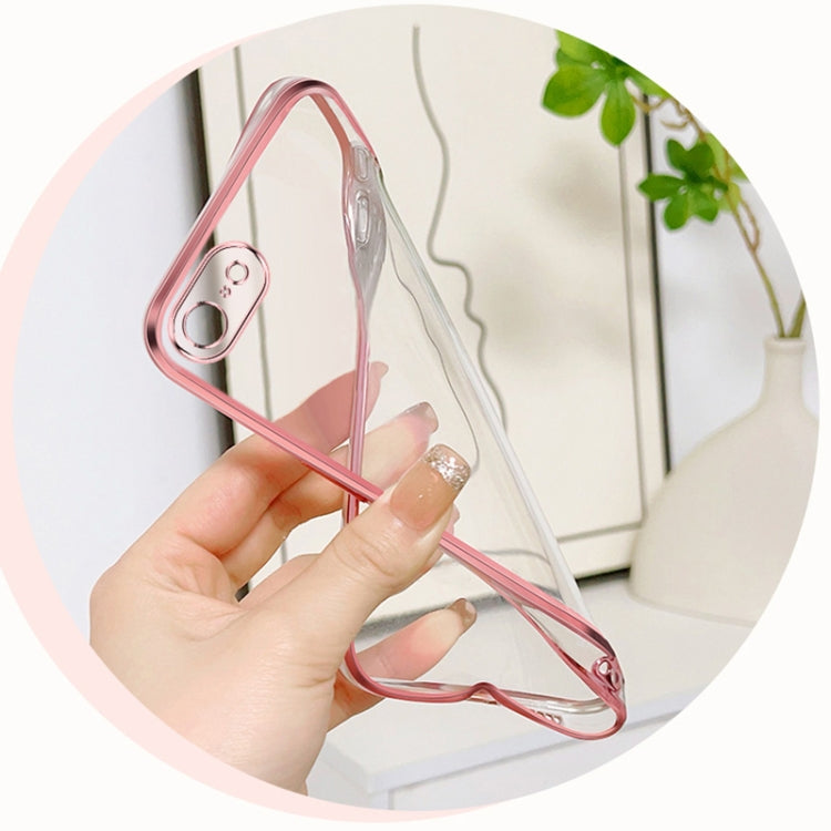 Plated Gradient Glitter Round Holder TPU Phone Case, For iPhone 7 / 8 / SE 2022, For iPhone 13 Pro Max, For iPhone 13 Pro, For iPhone 13