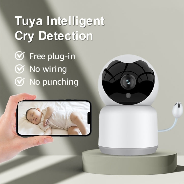 YT51 1920x1080 Home Baby Wireless Camera, with Temperature and Humidity Sensor, EU Plug, with Temperature