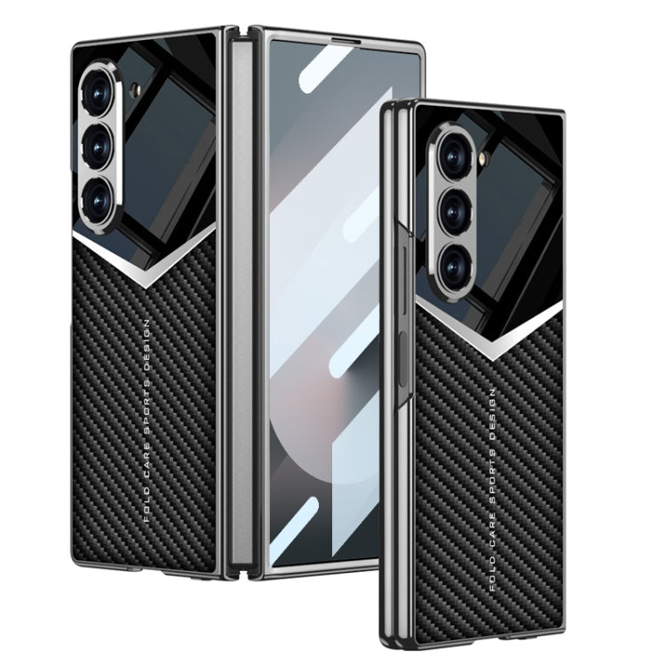 GKK Integrated Plating Leather Knight Full Coverage Phone Case
