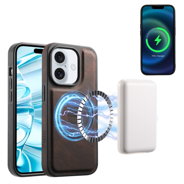 Denior A13 Skin Feel MagSafe Phone Case, For iPhone 16 Pro Max, For iPhone 16 Pro, For iPhone 16 Plus, For iPhone 16, For iPhone 15 Pro Max, For iPhone 15 Pro, For iPhone 15 Plus / 14 Plus, For iPhone 15, For iPhone 14 / 13, For iPhone 14 Pro