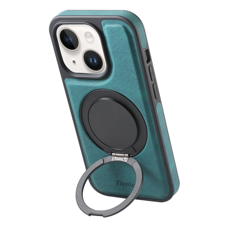 Denior A14 Skin Feel Rotating Holder MagSafe Phone Case, For iPhone 16 Pro Max, For iPhone 16 Pro, For iPhone 16 Plus, For iPhone 16, For iPhone 15 Pro Max, For iPhone 15 Pro, For iPhone 15 Plus / 14 Plus, For iPhone 15, For iPhone 14 / 13