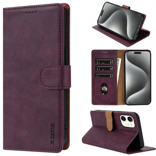 N.BEKUS CSJ-P1 Solid Color Leather Phone Case, For iPhone 11, For iPhone 11 Pro, For iPhone XS / X, For iPhone XR, For iPhone XS Max, For iPhone 8 Plus / 7 Plus