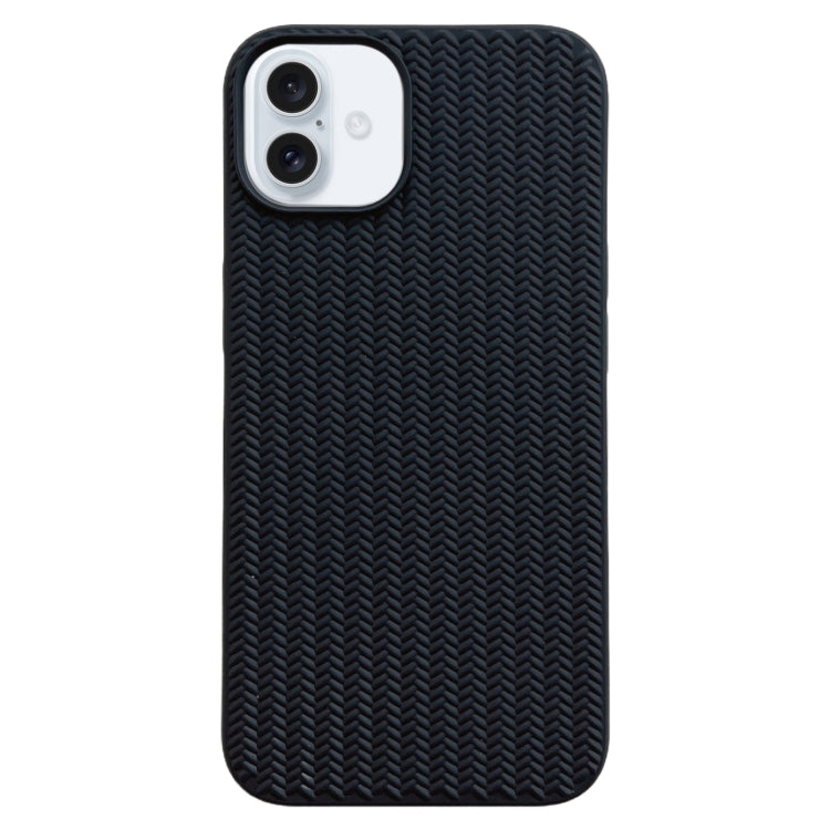 Weave Texture TPU Phone Case, For iPhone 16 Pro Max, For iPhone 16 Pro, For iPhone 16 Plus, For iPhone 16, For iPhone 15 Pro Max, For iPhone 15 Pro, For iPhone 15 Plus, For iPhone 15, For iPhone 14 Plus, For iPhone 14, For iPhone 14 Pro