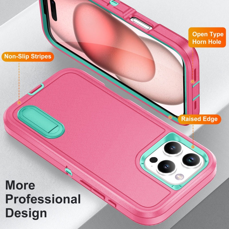 Rugged PC + Silicone Phone Case with Holder
