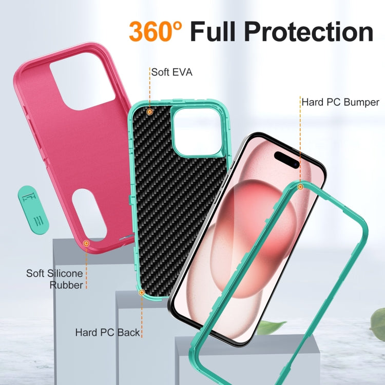Rugged PC + Silicone Phone Case with Holder