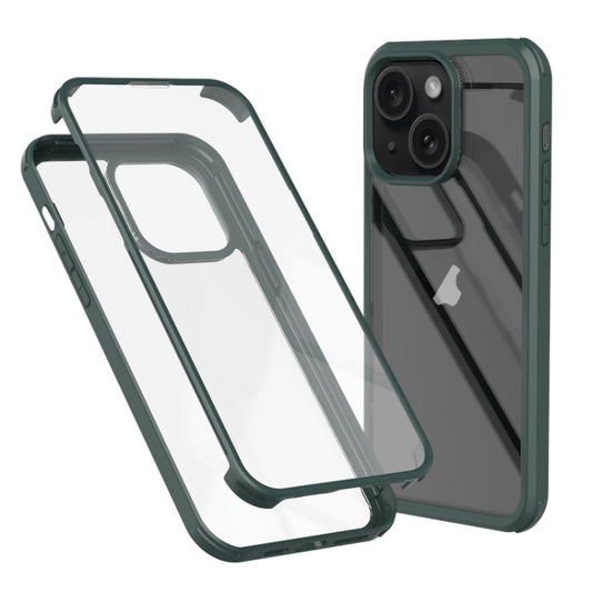Double-sided Plastic Glass Phone Protective Case