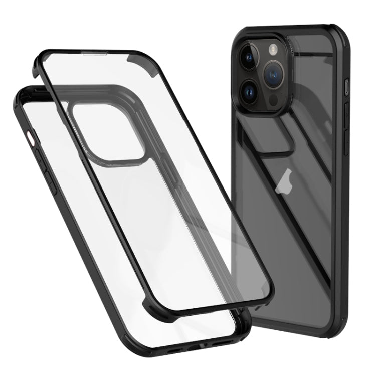 Double-sided Plastic Glass Phone Protective Case