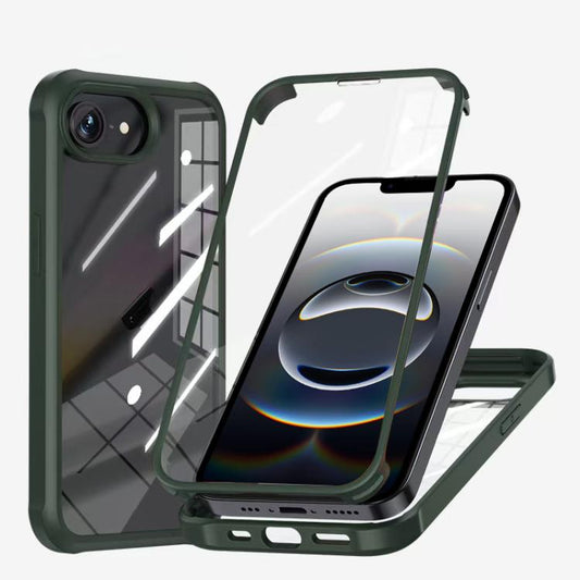Double-sided Plastic Glass Phone Protective Case