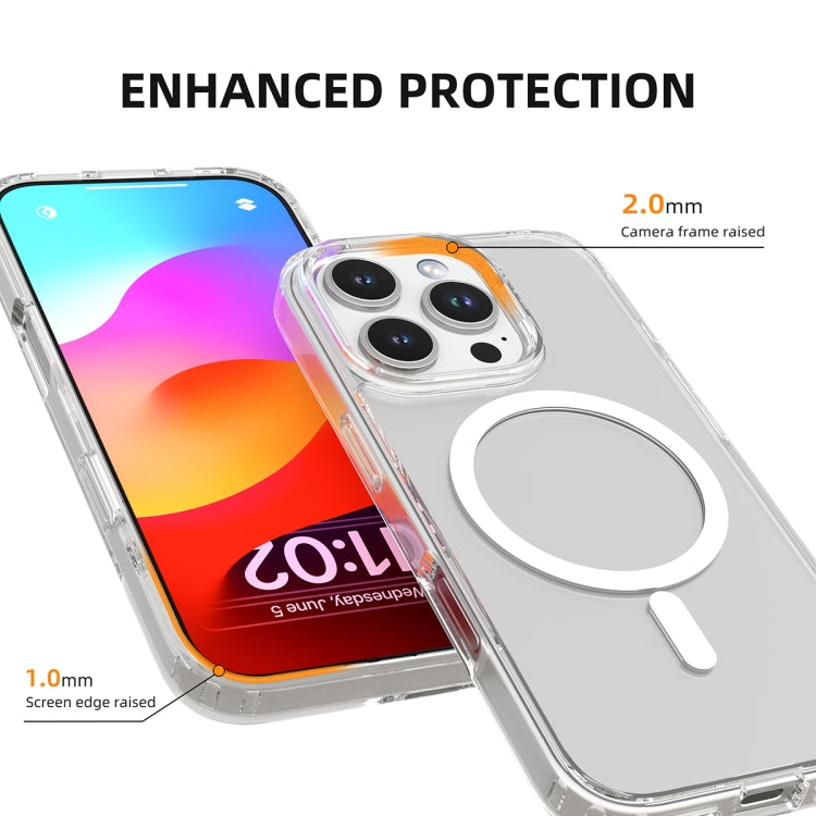 Mutural Ice Series MagSafe Magnetic TPU Phone Case, For iPhone 16 Pro Max, For iPhone 16 Pro, For iPhone 16 Plus, For iPhone 16