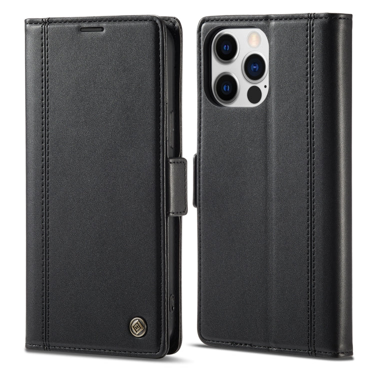 LC.IMEEKE Skin-friendly Card Slots Leather Phone Case, For iPhone 16 Pro Max, For iPhone 16 Pro, For iPhone 16 Plus, For iPhone 16