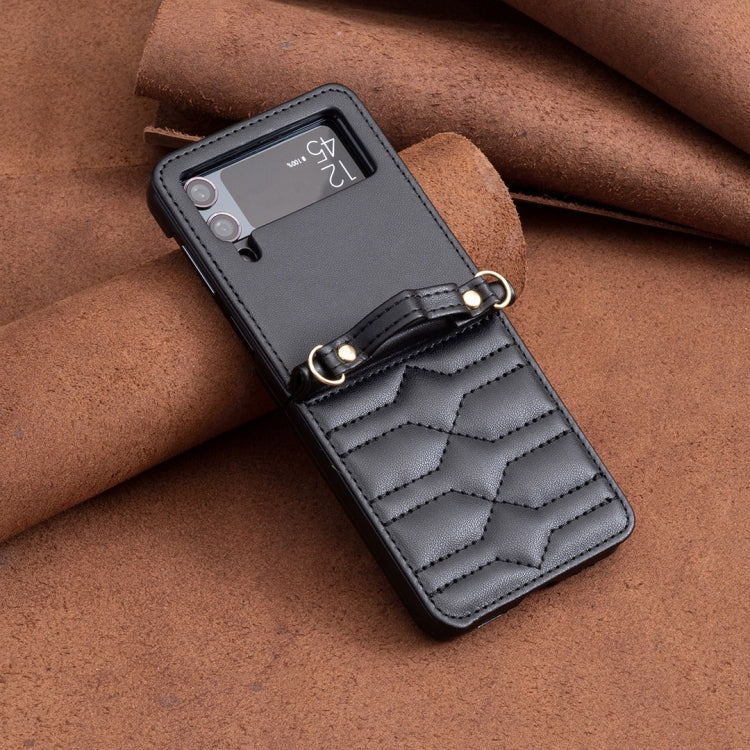 V-shaped Crossbody Lanyard Leather Phone Case
