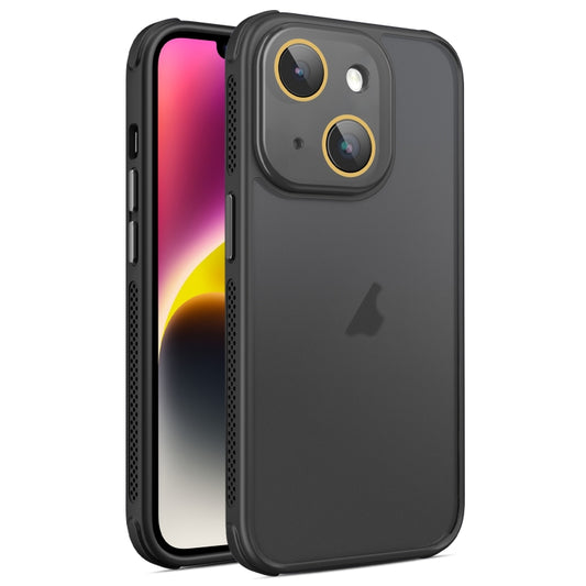 Hardware Side Cooling Skin Feel Frosted Phone Case with Lens Film, For iPhone 14, For iPhone 14 Pro, For iPhone 14 Pro Max