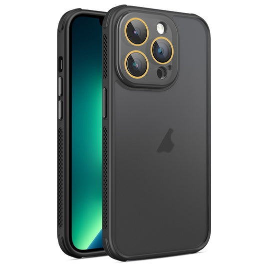 Hardware Side Cooling Skin Feel Frosted Phone Case with Lens Film, For iPhone 13 Pro Max, For iPhone 13 Pro, For iPhone 13