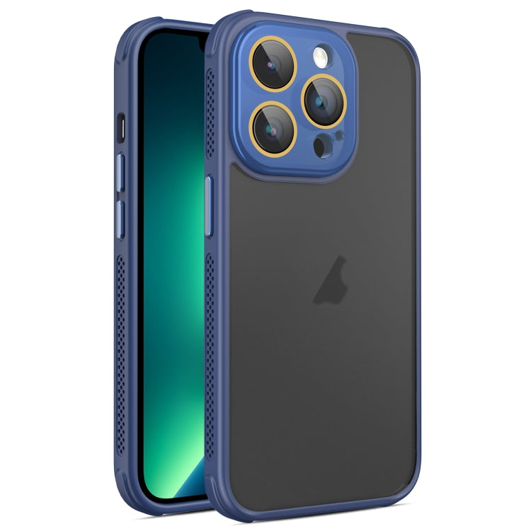 Hardware Side Cooling Skin Feel Frosted Phone Case with Lens Film, For iPhone 13 Pro Max, For iPhone 13 Pro, For iPhone 13