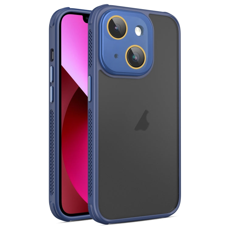 Hardware Side Cooling Skin Feel Frosted Phone Case with Lens Film, For iPhone 13 Pro Max, For iPhone 13 Pro, For iPhone 13, For iPhone 12