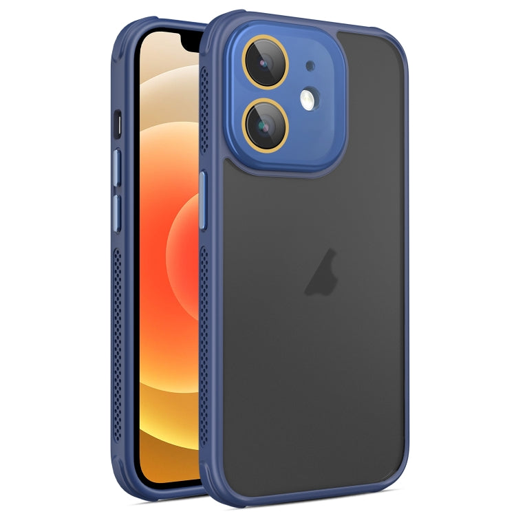 Hardware Side Cooling Skin Feel Frosted Phone Case with Lens Film, For iPhone 12, For iPhone 12 Pro Max, For iPhone 12 Pro