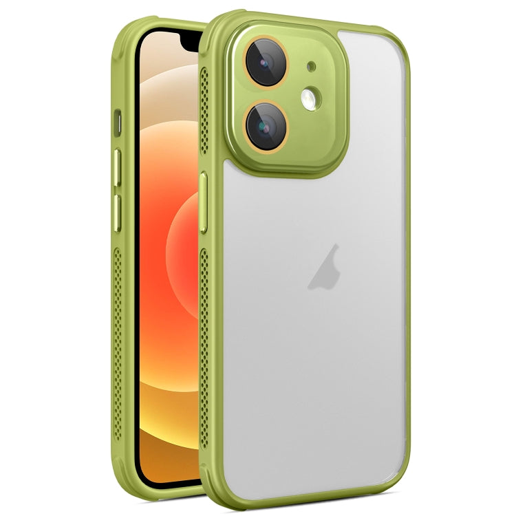 Hardware Side Cooling Skin Feel Frosted Phone Case with Lens Film, For iPhone 12, For iPhone 12 Pro Max, For iPhone 12 Pro