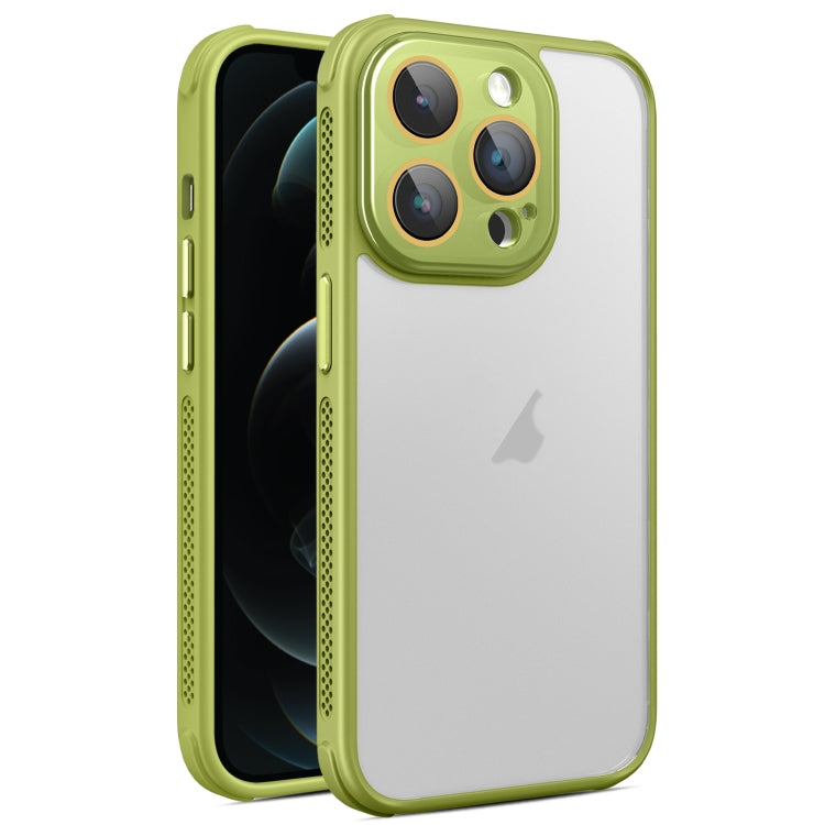 Hardware Side Cooling Skin Feel Frosted Phone Case with Lens Film, For iPhone 12, For iPhone 12 Pro Max, For iPhone 12 Pro