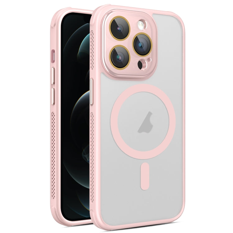 Hardware Side Cooling Skin Feel Frosted MagSafe Magnetic Phone Case with Lens Film, For iPhone 12 Pro Max, For iPhone 12 Pro