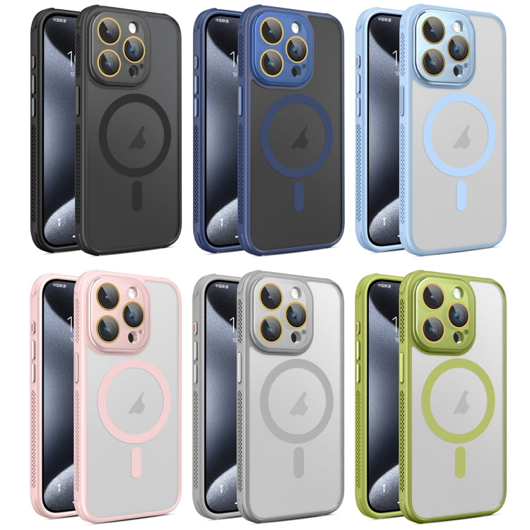 Hardware Side Cooling Skin Feel Frosted MagSafe Magnetic Phone Case with Lens Film, For iPhone 12, For iPhone 12 Pro Max, For iPhone 12 Pro