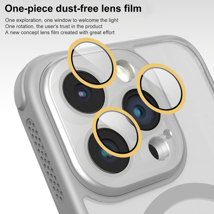 Hardware Side Cooling Skin Feel Frosted MagSafe Magnetic Phone Case with Lens Film, For iPhone 12, For iPhone 12 Pro Max, For iPhone 12 Pro