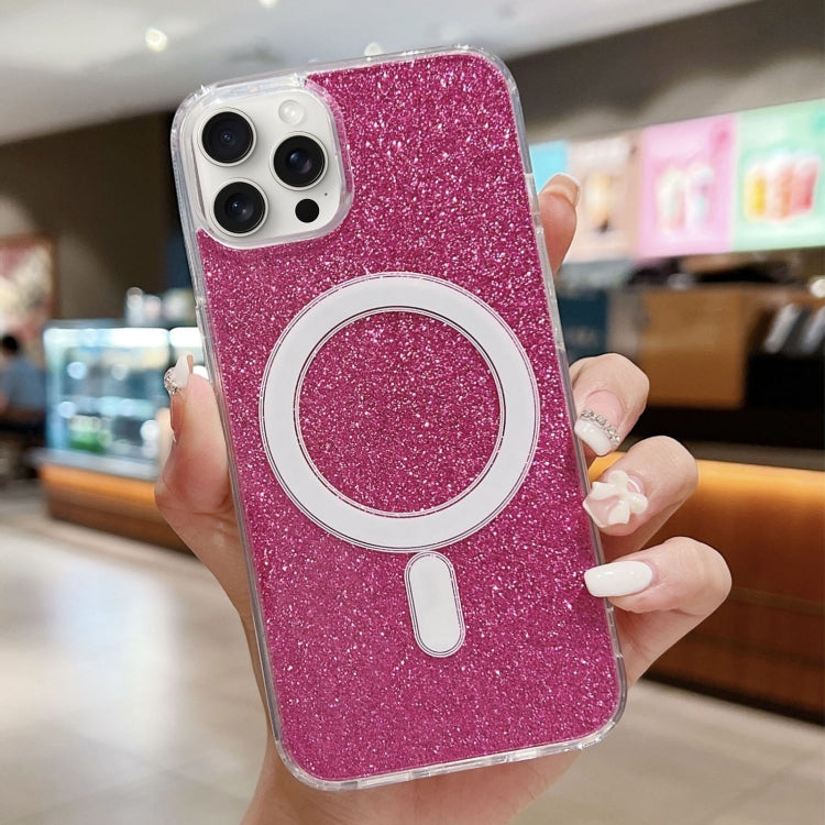 Acrylic Transparent Glitter MagSafe Phone Case, For iPhone 14 Plus, For iPhone 14, For iPhone 14 Pro, For iPhone 14 Pro Max