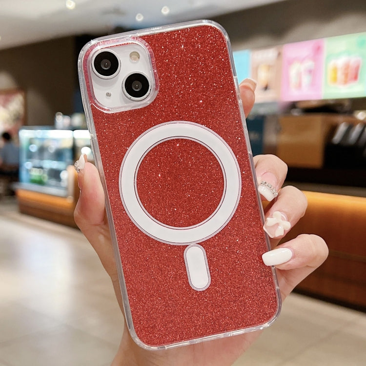 Acrylic Transparent Glitter MagSafe Phone Case, For iPhone 13 Pro, For iPhone 13, For iPhone 12 / 12 Pro
