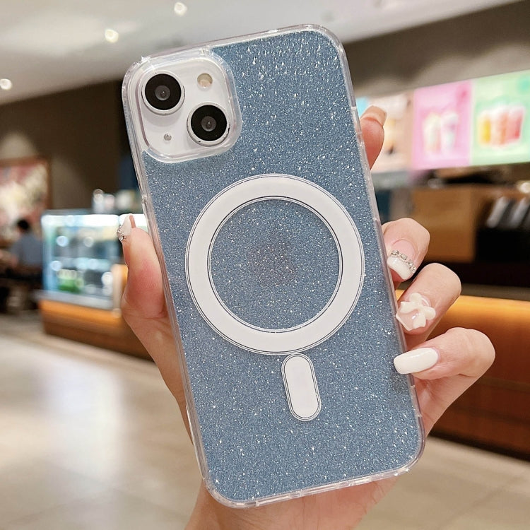 Acrylic Transparent Glitter MagSafe Phone Case, For iPhone 13 Pro, For iPhone 13, For iPhone 12 / 12 Pro