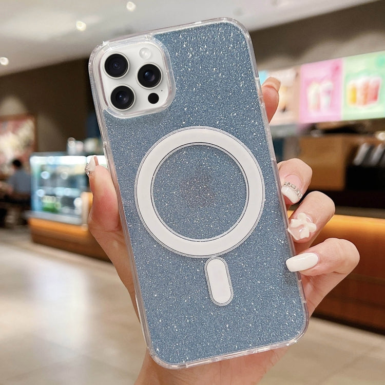 Acrylic Transparent Glitter MagSafe Phone Case, For iPhone 13 Pro, For iPhone 13, For iPhone 12 / 12 Pro