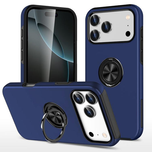 PC + TPU Magnetic Phone Case with Invisible Ring Holder, For iPhone 17 Pro Max, For iPhone 17, For iPhone 17 Air