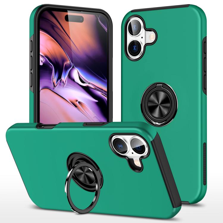PC + TPU Magnetic Phone Case with Invisible Ring Holder, For iPhone 17 Pro Max, For iPhone 17, For iPhone 17 Air